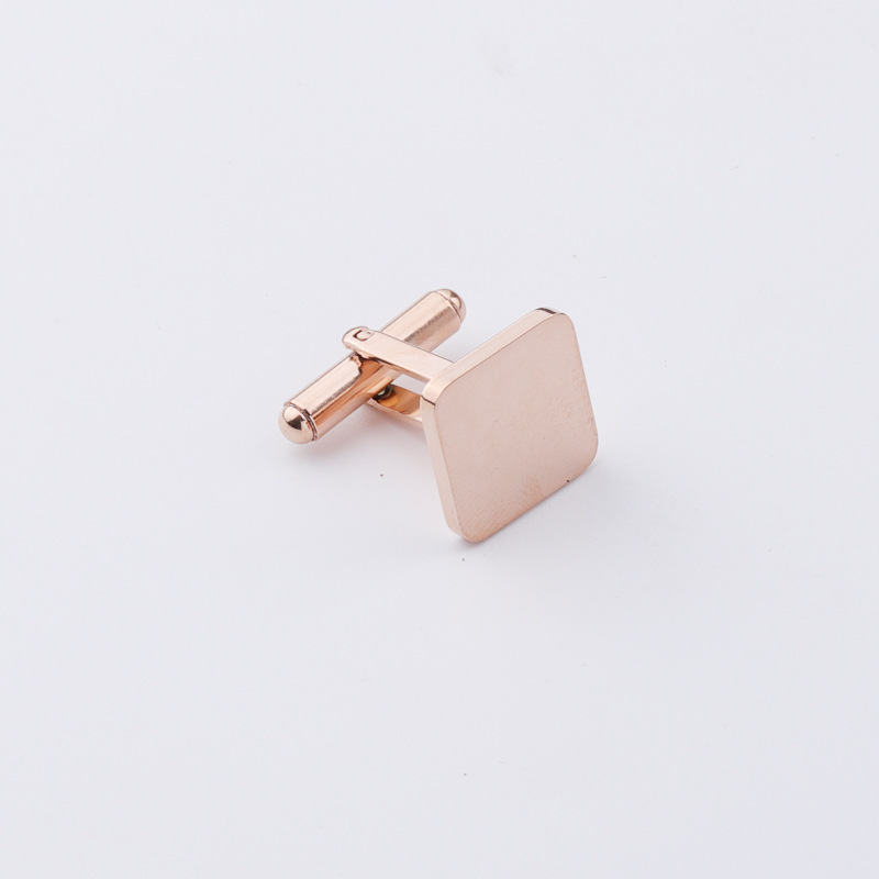 Basic Classic Style Square Stainless Steel Plating None 18K Gold Plated Jewelry Accessories